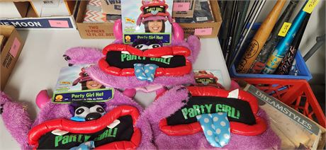 Lot of 3 Party Girl Hats