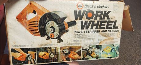 Work Wheel Stripper & Sander