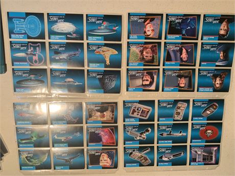Star Trek Collector Cards and Sealed Lenard Nimoy Book On Tape