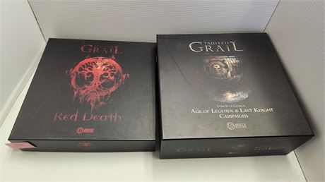 Tainted Grail Red Death & Age Of Legends & Last Knight Game.Great Shape&Complete