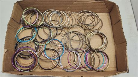 Lot Of Bangle Bracelets