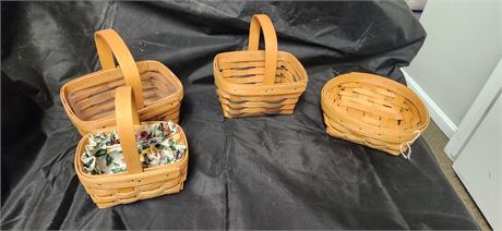 Lot of Longaberger Baskets