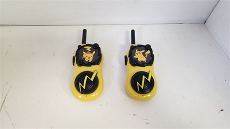Pikachu Walkie Talkies