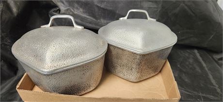 2 Aluminum Pans