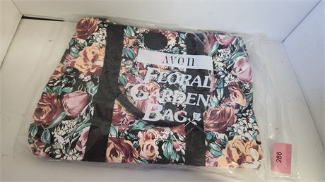 Avon Floral Garden Bag & Books & Collectables