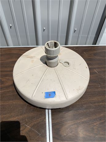 Plastic Outdoor Patio Table Umbrella Stand