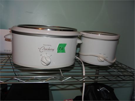 2 Crock Pots