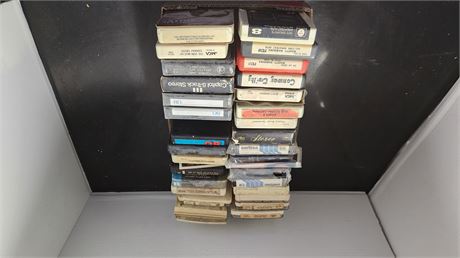 Lot Of Various 8 Tracks