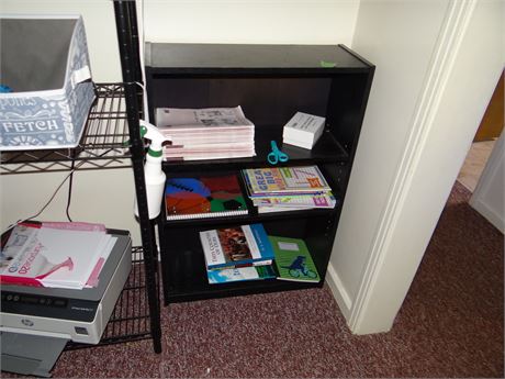 Bookshelf and Contents