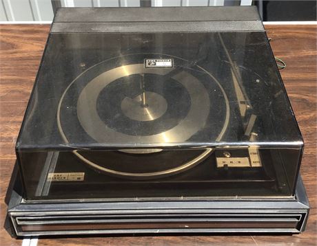 Vintage Fisher Turntable Vinyl Record Player