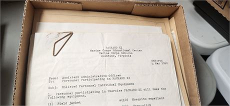 Misc. paperwork, pictures
