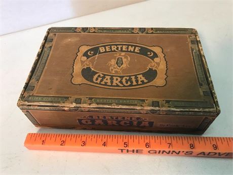 Bertene Garcia Cigar Box
