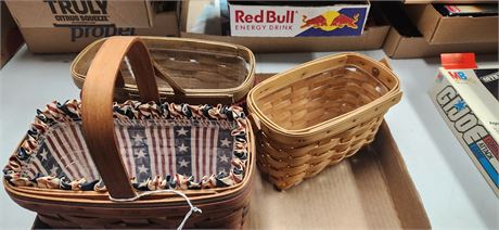 Lot Of Longaberger Baskets