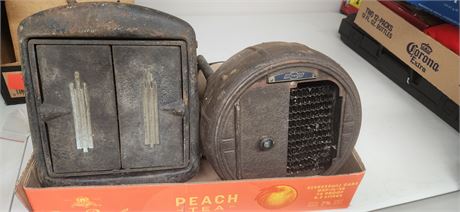2 Vintage Harrison & Firestone Universal Heater Cores
