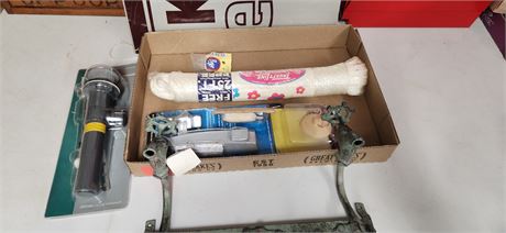 Water pipe coat hanger and misc hardware
