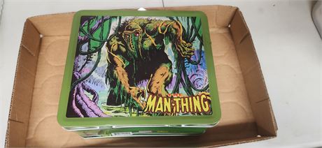 The Man-Thing Metal Lunchbox With Thermos
