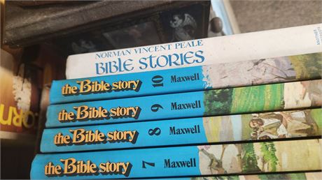 Lot Of "The Bible Story" Books