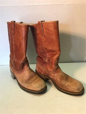 Resoled Cowboy Boots 9D