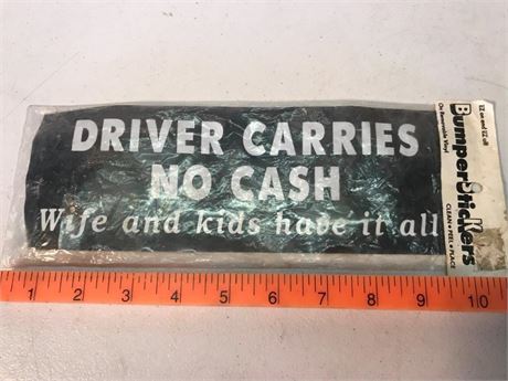 Bumper Sticker