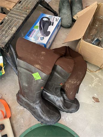 Men's Wader Overall Boots (size 13)