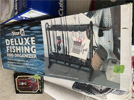 Deluxe Fishing Rod Organizer