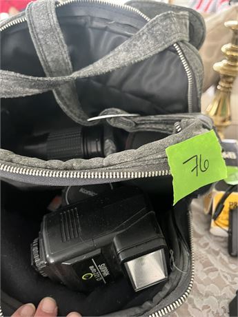Camera and Lenses, Bag