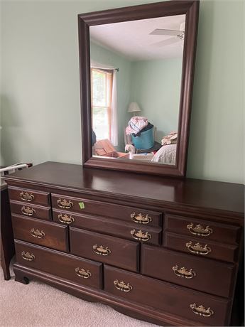 Dresser and Mirror