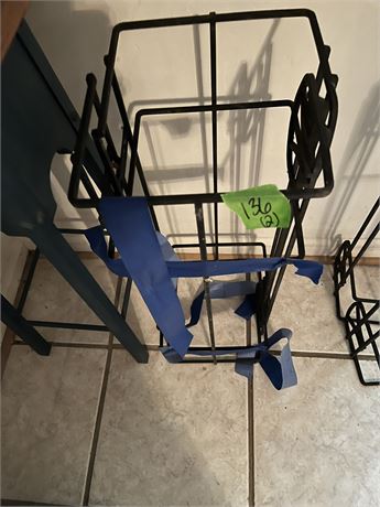 Garden Mountable Metal Baskets (2)