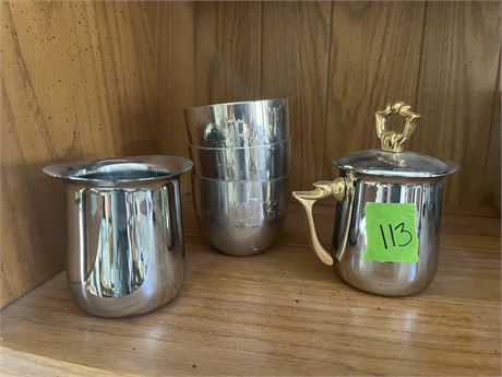 Pewter Mugs