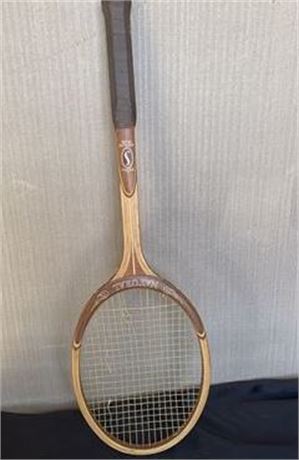 Vintage Spalding Wood Tennis Racket