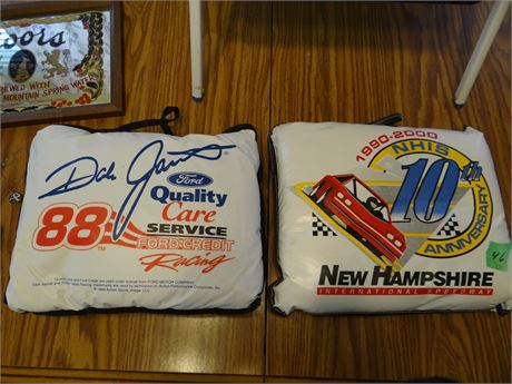 2 Nascar  Pillows