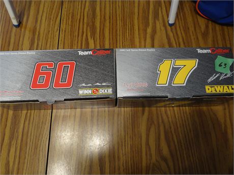 2 Nascar Cars