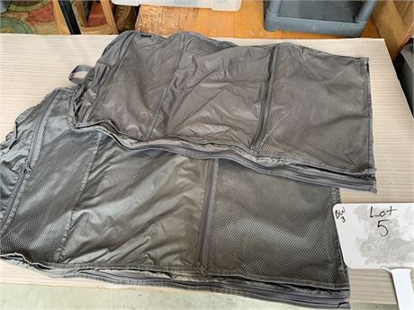Travel Pro Fold Up Gray Garment Bags Set of 2