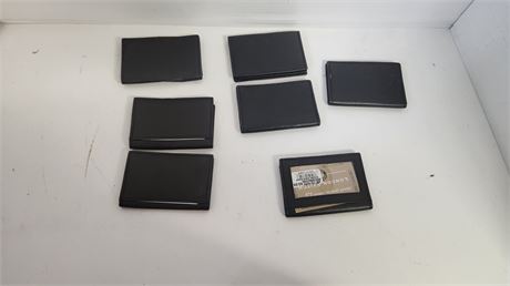 Lot of 7 Wallets
