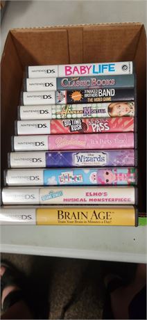 Lot of Nintendo DS games