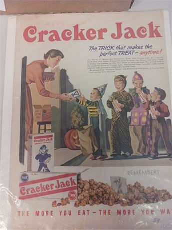 Vintage Cracker Jack Picture
