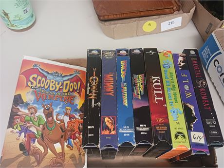 Lot Of VHS Tapes