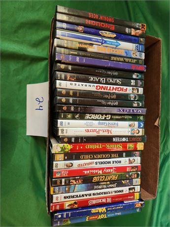 Lot of DVD's