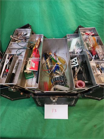Tool box of Misc RC plane tools with key