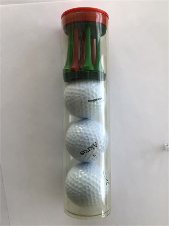 Collectors Golf Balls and Tees