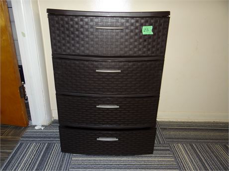 Plastic Dresser
