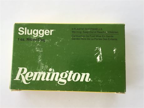 Box of 12 Gauge Remington Slugs