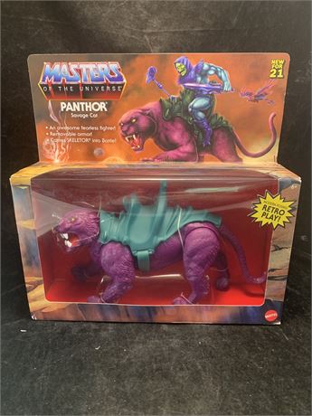 Masters Of The Universe Panthor Savage Cat Action Figure Collectible Toy NEW