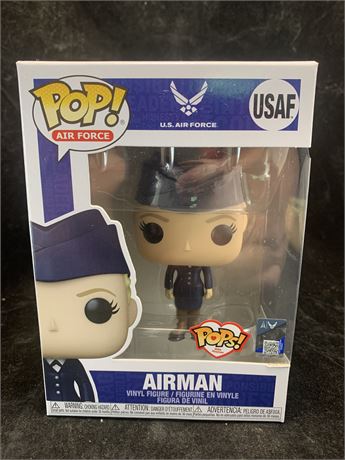 Funko Pop USAF Airman Military Air-force Collectible Toy NEW