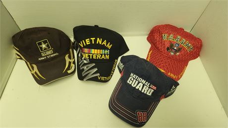 Various Baseball Hats