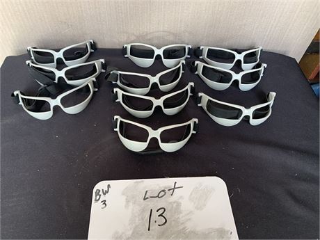 Basketball "Don't look Down" Dribbling Training Goggles Set Of 10
