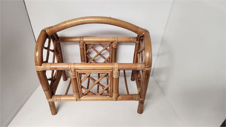 Wood Magazine Rack