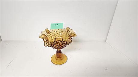 Unmarked Hobnail Vase