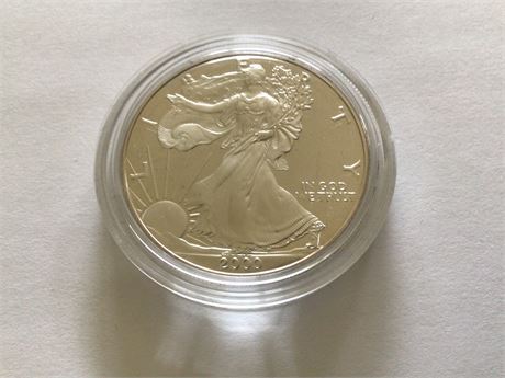 2000 American Silver Dollar 99.9% Silver