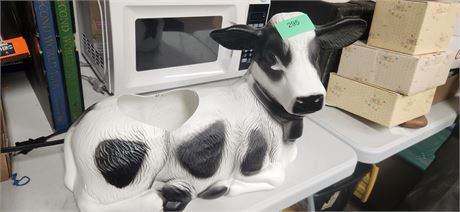 Plastic Cow Flower Planter